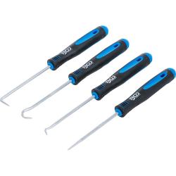 Hook set - for laying cables, pads, etc. - all the hooks with lace - 4 pcs.