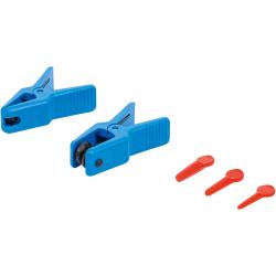 Linje Lock Set - 5 delar - innerdiameter 5 mm - 6,3 mm - 8 mm