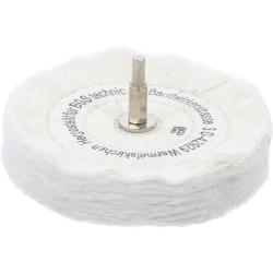Polierscheibe - Ø 125 mm x 22 mm - 6 mm Bohrmaschinenschaft