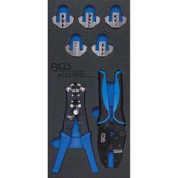 Tray Tool - aggraffatura u. Abisolierzangen- 1/3 dimensioni - 12 pz.