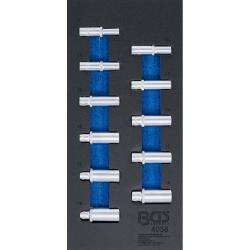 Narzędzie Tray - Socket - głęboka 3/8 "- 1/3 depozyt - 11 szt.