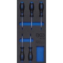 Tray Tool - T-profil śrubokręt - T6 do T10 - 1/3 depozyt - 5 szt.