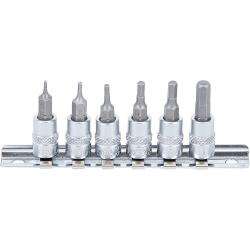 Bitti insert set - 1/4 "6-kant asema - 1,5-6 mm - CV-teräs