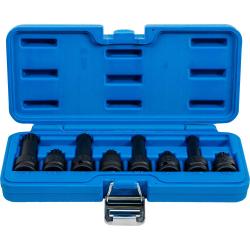 Kraft bitheads - 1/2 "Drive - XZN - M12 til M18 - 8 stk.