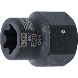 E-profile application - E20 - 30 mm hexagonal drive - MAN TGL caliper - CV-steel