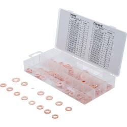 Injector miedziany pierścień asortyment - 150 szt.