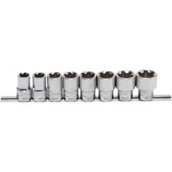 Sockets - Torx Plus - 18EP 32EP til - Kør 1/2 "- 8 stk.