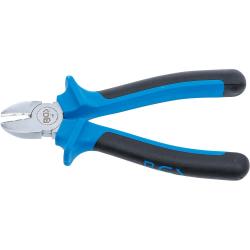 Side cutter - with stripping function - length 165 mm - satin chrome finish