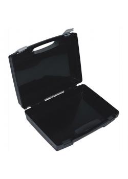 Suitcase - polypropylene - empty - Black color - 260 x 210 x 76 mm