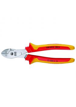 VDE power side cutter - sheath insulated - chrome plated - max. ø 2 mm cable