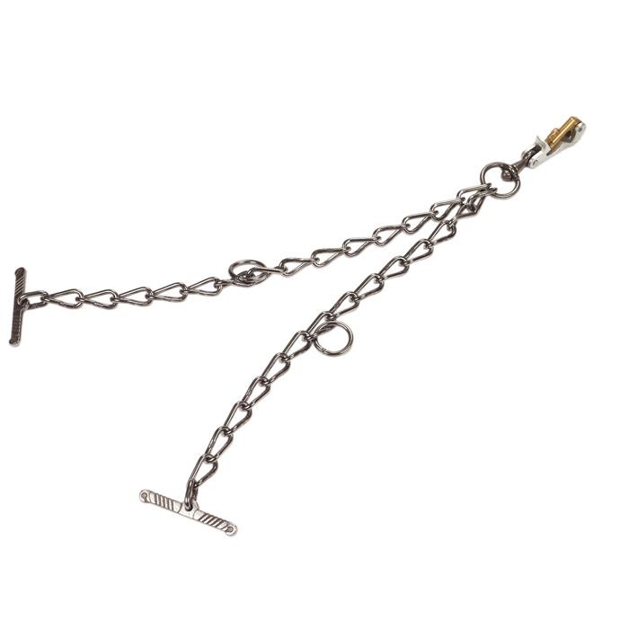 Chain parts for cattle connections - link strength 6 mm - length 66 to 82 cm