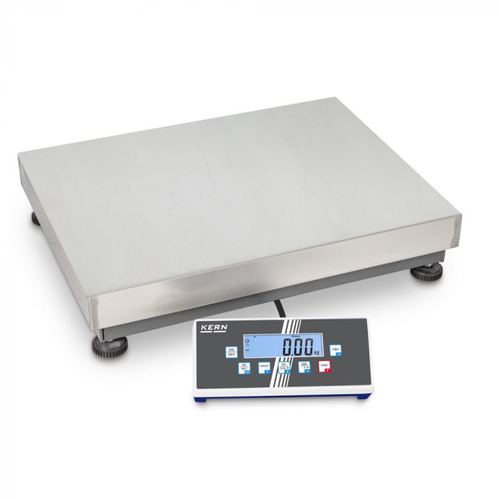 Platform scale - IOC - weighing range 3 / 6 kg to 300 / 600 kg - with dual range function