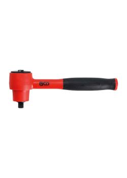 VDE reversible ratchet - fine toothing - external square 10 mm (3/8") - VDE insulated up to 1000 V - length 200 mm