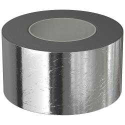Nastro adesivo CG INT - Mescola butilica - Superficie in alluminio - Larghezza 80 mm - Spessore 1 mm - Lunghezza 10 m - Prezzo per rotolo