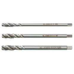 Gedore tap set - for M6-M8 threads - suitable for common rail diesel engines - 3-piece set