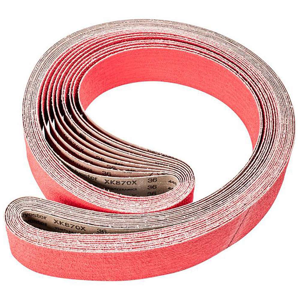 Sanding belt - PFERD - ceramic grain CO-COOL - particle size 36-120