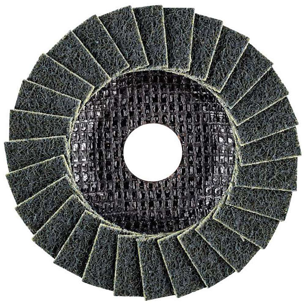 Grinding wheel - PFERD POLIVLIES® - for stainless steel - coarse, medium or fine