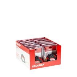 Gedore red roller tape measure - length 3 m - 12 piece sales display - Price per display