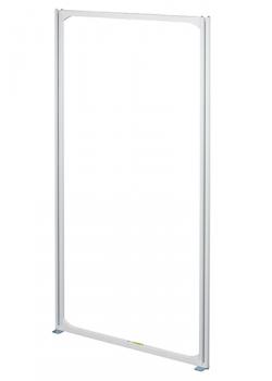 Wall mounting frame VarioPlus ProFlip WD 116 - shelf for folding chutes - External dimensions (W x D x H) 600 x 40 x 1,176 mm