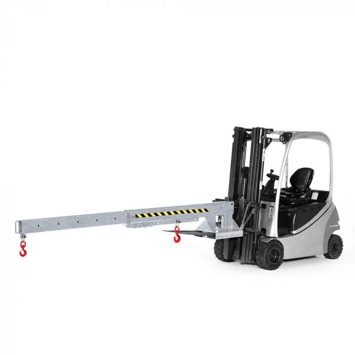 Crane arm type RKA - 6-fold extendable - not height adjustable - load capacity 3000 to 5000 kg - different colors. Colors
