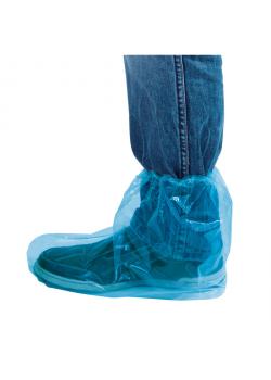 Disposable overshoes - polyethylene (PE) - length 40 cm - height 29 to 50 cm - unit 100 pieces - price per box