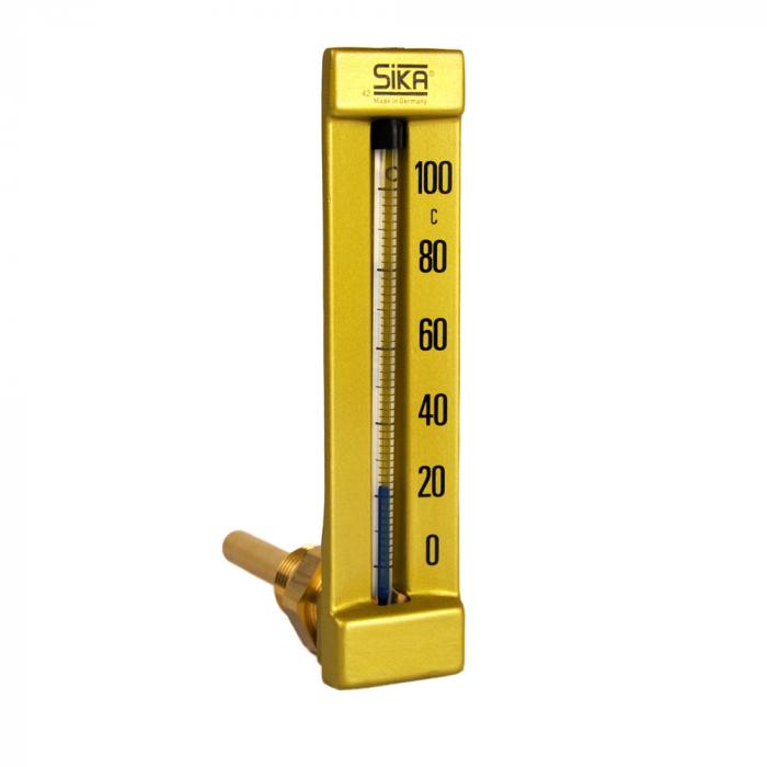 Mei 6205222100 – Thermomètre pour chauffage (laiton, 100 mm