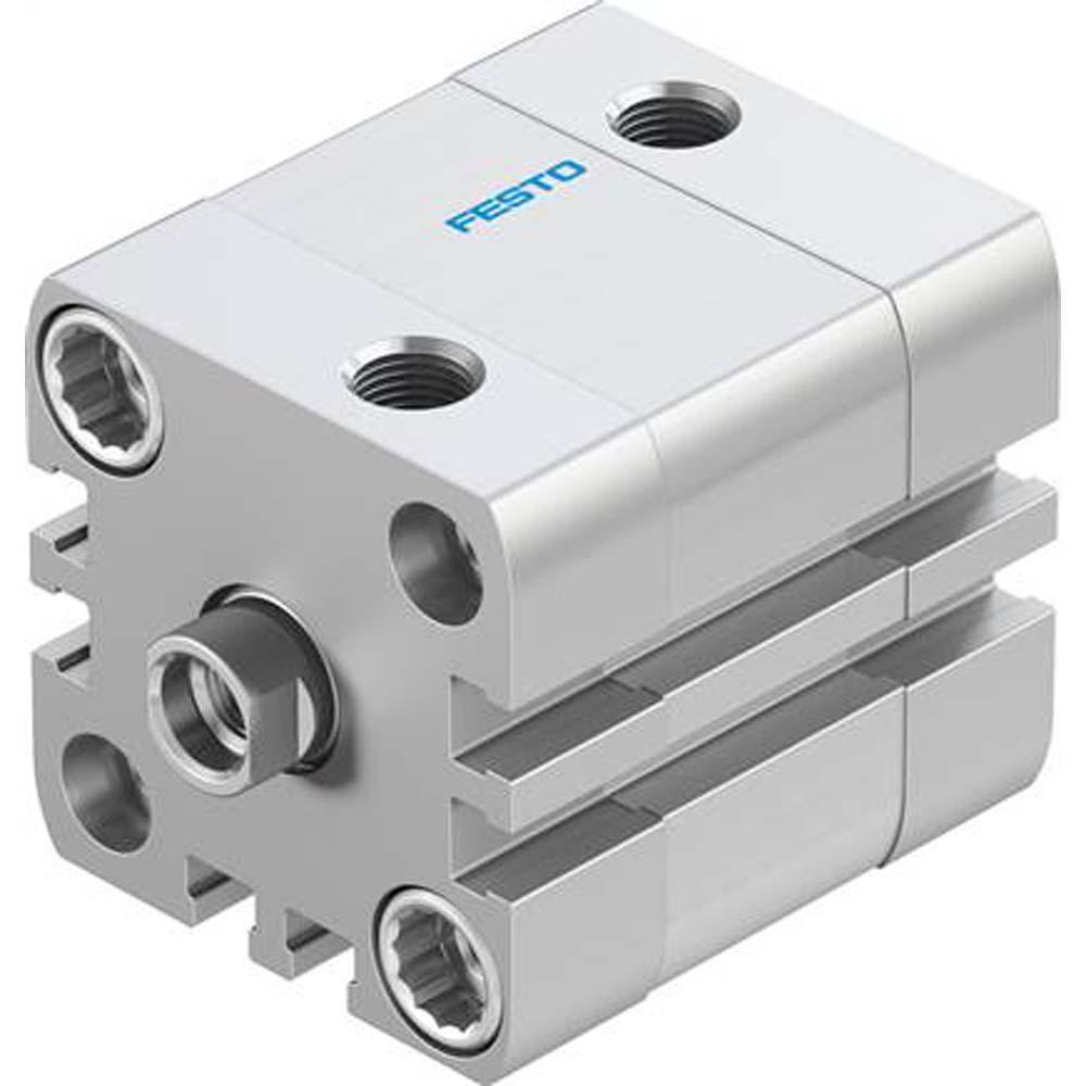 FESTO - ADN - kompakt cylinder - stempelstangsgevind M8 - stempel Ø 32 mm - slaglængde 10 til 80 mm - pris pr.