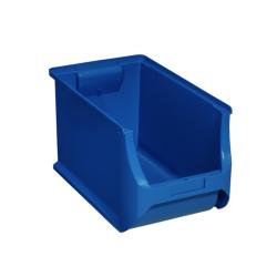 Caja apilable ProfiPlus Box >RE< 4H - dimensiones exteriores 205 x 355 x 200 mm - de plástico 100% reciclado - varios colores. Colores