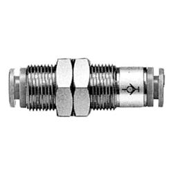 Schott-Steckverbindung KCE - Messing - gerade - mit Rückschlagventil - Schlauch-Außen-Ø 4 bis 12 mm - VE 10 Stück - Preis per Stück