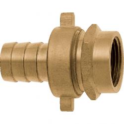 GEKA® Standpipe fitting - brass - female thread G 1/2 to G1 - for hose size 1/2 to 1" - price per piece