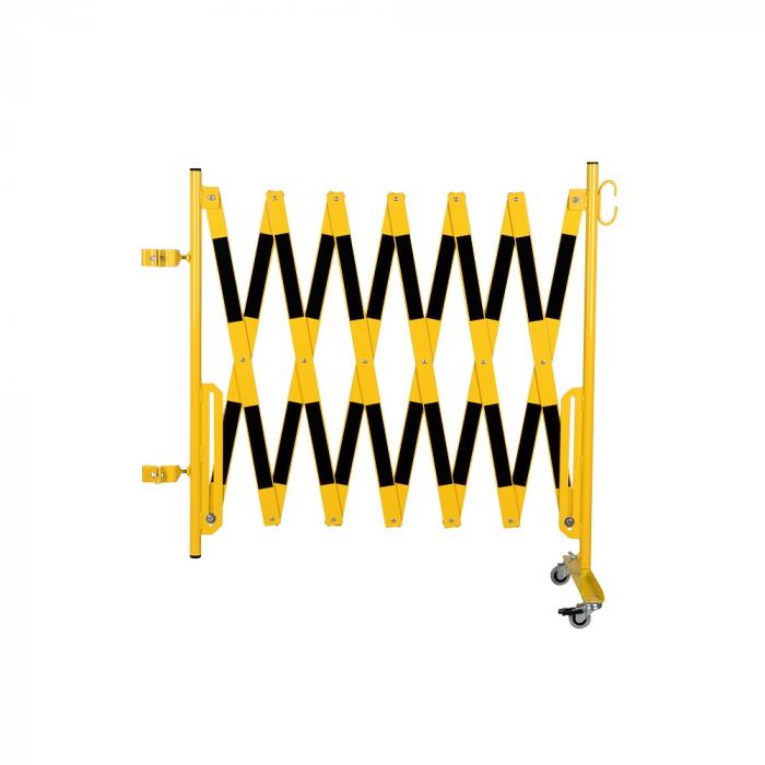 Scissor gate assembly kit - for mounting on existing bollard posts 70 x 70 mm - incl