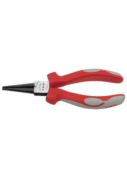 Round nose pliers - polished - length 140 / 160 mm - multicomponent handles