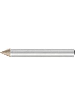 PFERD CBN-Schleifstift - Spitzkegelform SK - Korngröße B 64 - Außen-ø 6,0 mm - Schaft-ø 6 mm