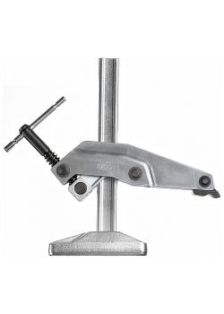 Gripper arm clamp GRS - clamping height 200 mm - projection 123 to 140 mm