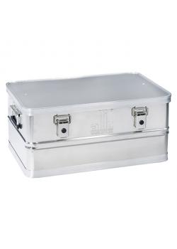 Transportbox AluPlus Box S 47 - Material Aluminium - Volumen 47 l - Außenmaße (B x T x H) 590 x 390 x 270 mm