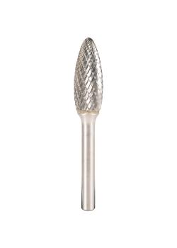 Carbide Burs HF 100 H - Diameter 3 to 12.7 mm - Height 6 to 32 mm - Flame-shaped