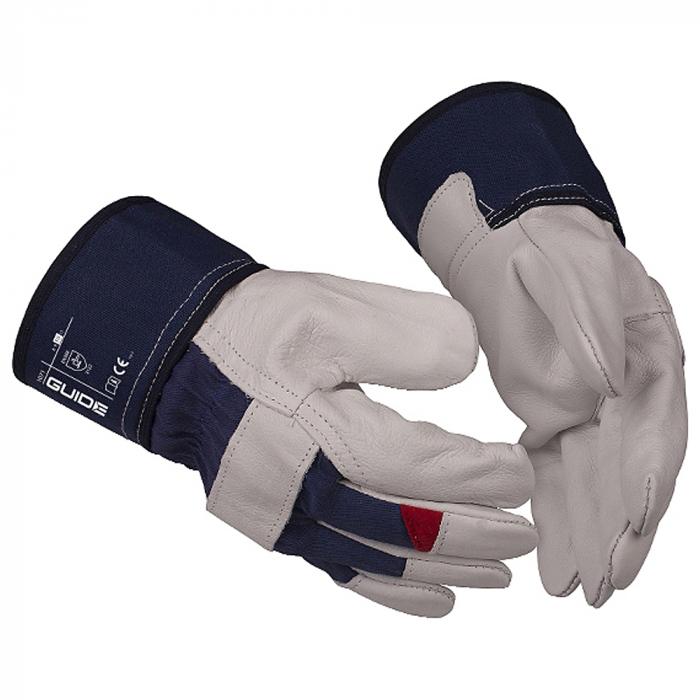 Protective gloves 72 Guide Winter - cow grain leather - size 08 to 12 - Price per pair