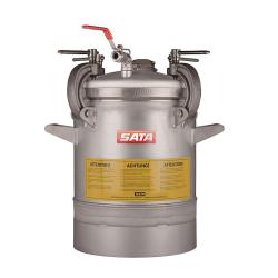 SATA FDG 24N - mit Einfachdruckminderer, Elektrorührwerk - Materialdruckbehälter