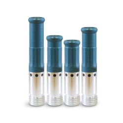 Sandblæsningsdyser - type Defender 600 - siliciumcarbid - ekstra lang dobbelt venturikanal - borestørrelser 6,5 til 12,5 mm