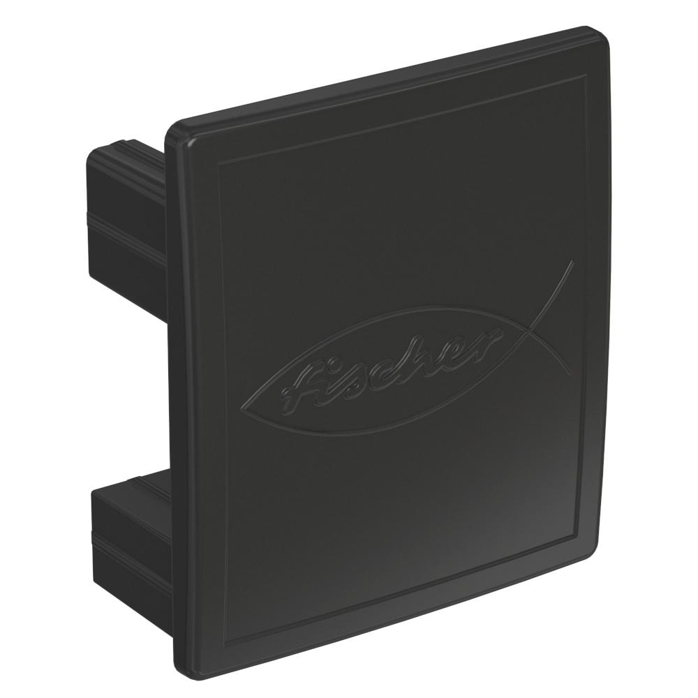 Profildeksel AK SP - nylonplast - grå eller svart - pakke med 1 eller 8 - pris pr stk/pakning