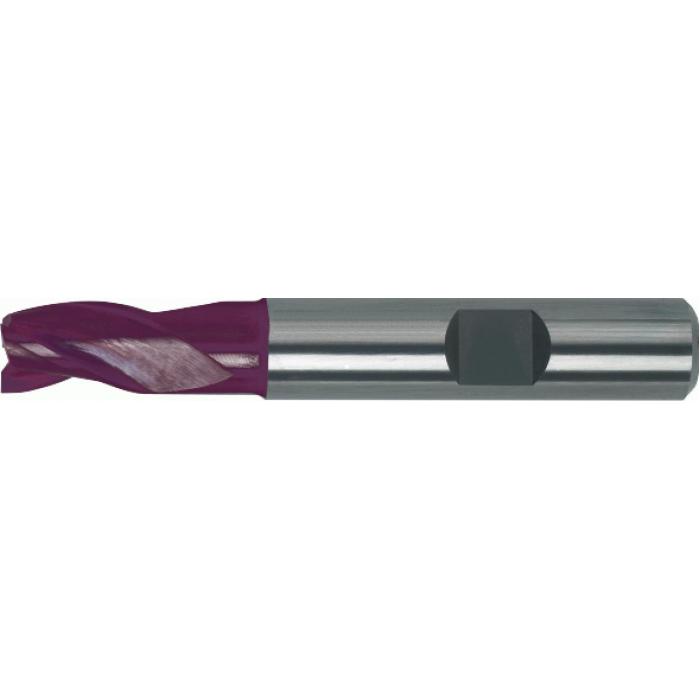 Schaftfräser VHM TiALN - für Stahl, Guss - Typ N - DIN 6527 - Schaft HB