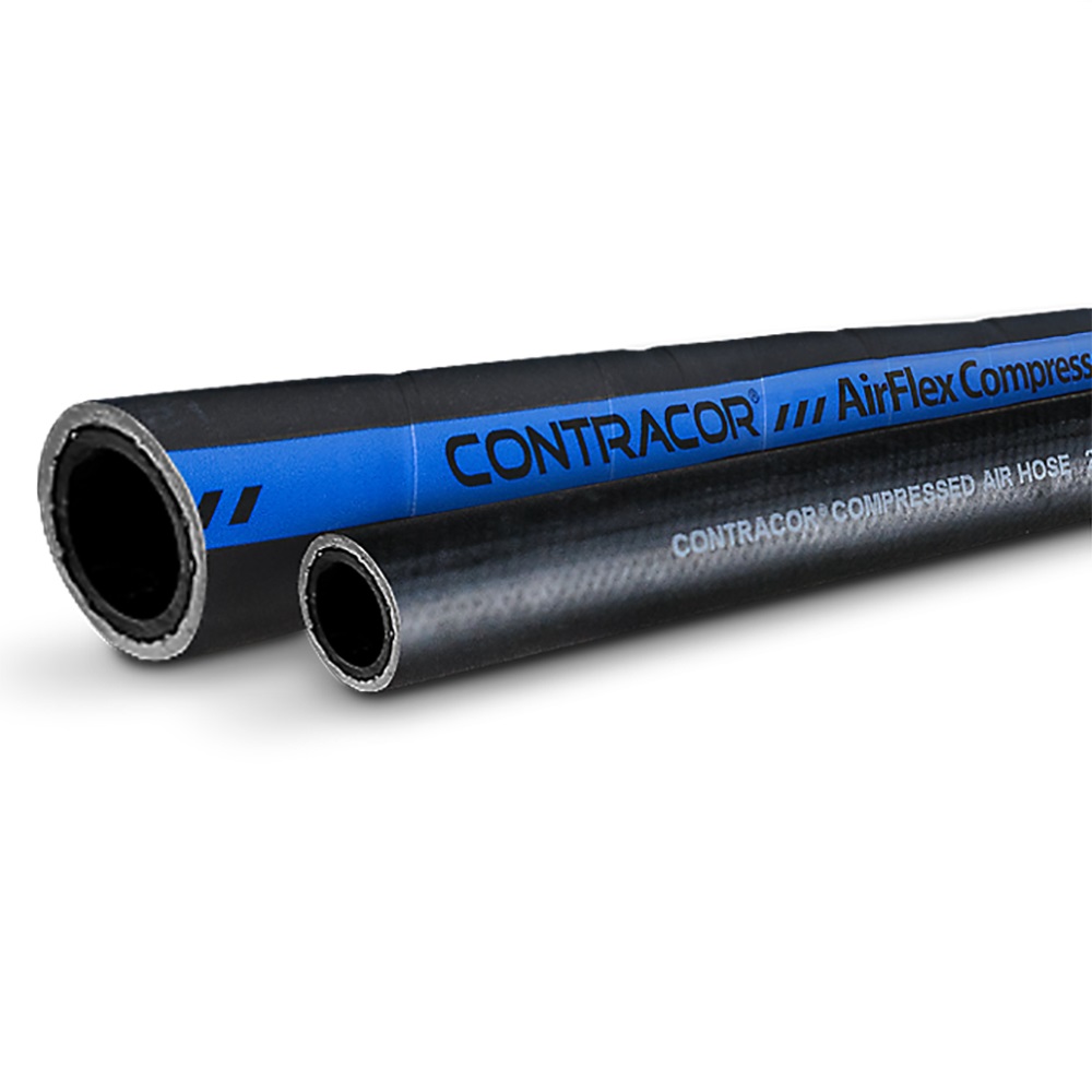 Air hose AirFlex - inner hose diameter 19 to 38 mm - length 40 m - operating pressure 12 bar - burst pressure 36 bar