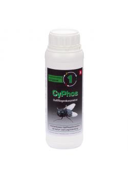 Stabilt fluekonsentrat CyPhos - innhold 500 ml - virkestoff Azametifos, cypermetrin