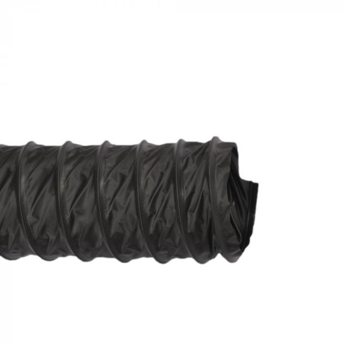 Tubo di ventilazione - PROTAPE PVC 371 BLACK (XLD) - Ø interno da 75 a 610 mm - lunghezza da 5 a 10 m - prezzo per rotolo