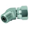 Angle adapter 45Â ° - adjustable - chrome-plated steel - ORFS internal and external thread UN 9/16 "-18 to UN 2" -12