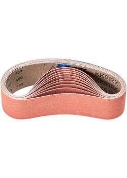 Slipband - kort - 20 st. - för rostfritt stål, etc. - kornstorlek 180 - PFERD