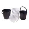 Bucket HDPE - black or white - with spout and scale - content 10.5 l or 17 l