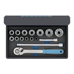 Gedore socket wrench set - drive 1/2 '' - C-profile 10 to 32 - price per set