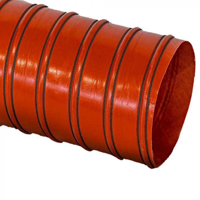 Hot air hose OHL-Flex® SIL 2 HT - length 4 meters - inner diameter 102mm