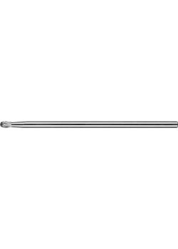 PFERD karbidbrenner - teardrop TRE - 3 PLUS - burr Ø 6 og 10 mm - lang skaft Ø 6 mm - SL 150 mm